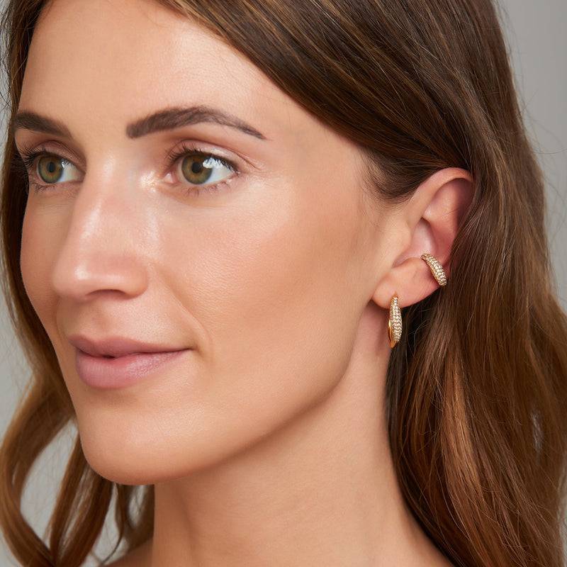 Mosuo Jewellery Athena Topas Ohrklemme - Vermeil Auslauf