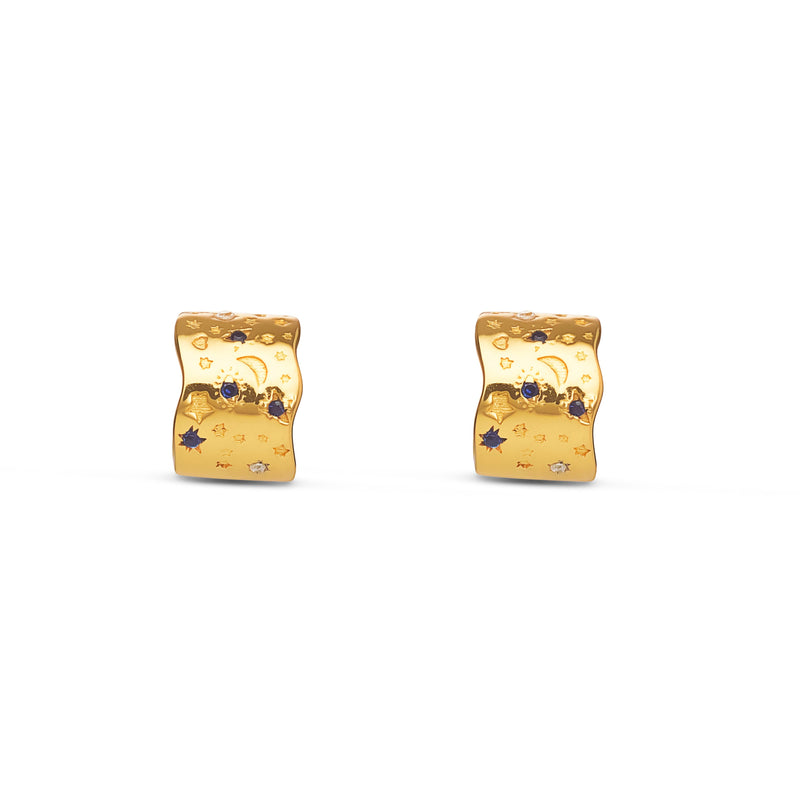 Mosuo Jewellery Magic Creolen Ohrringe - Vermeil Verkauf