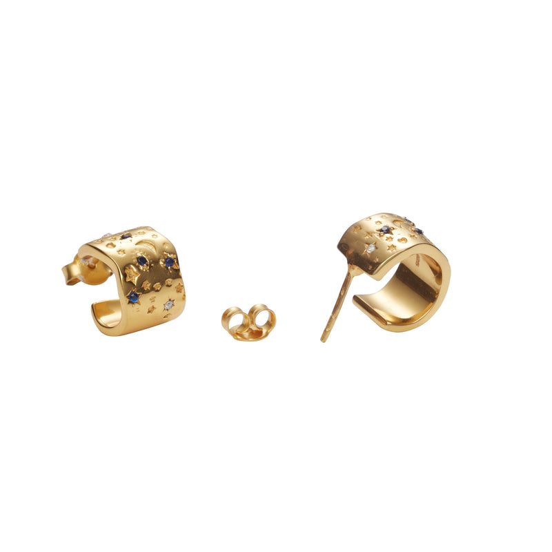 Mosuo Jewellery Magic Creolen Ohrringe - Vermeil Verkauf