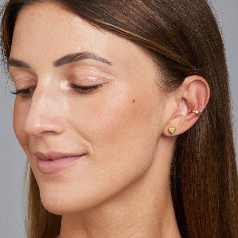 Mosuo Jewellery Ohrklemme Gold - Vermeil im Angebot