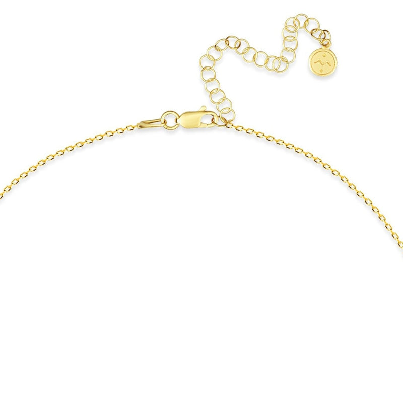 Mosuo Jewellery Diamant Buchstaben Halskette “W”- Vermeil Günstiger Verkauf
