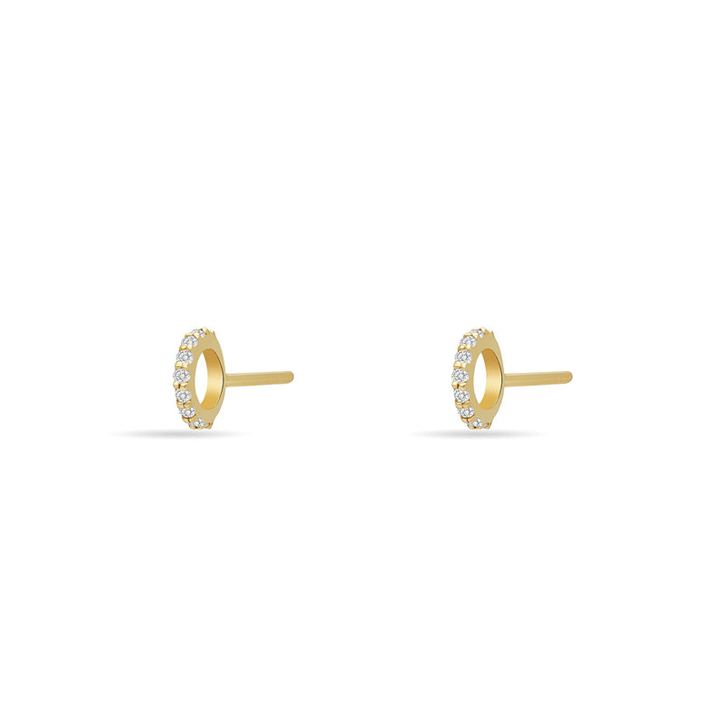 Mosuo Jewellery Orbit Diamant Ohrstecker Günstig kaufen