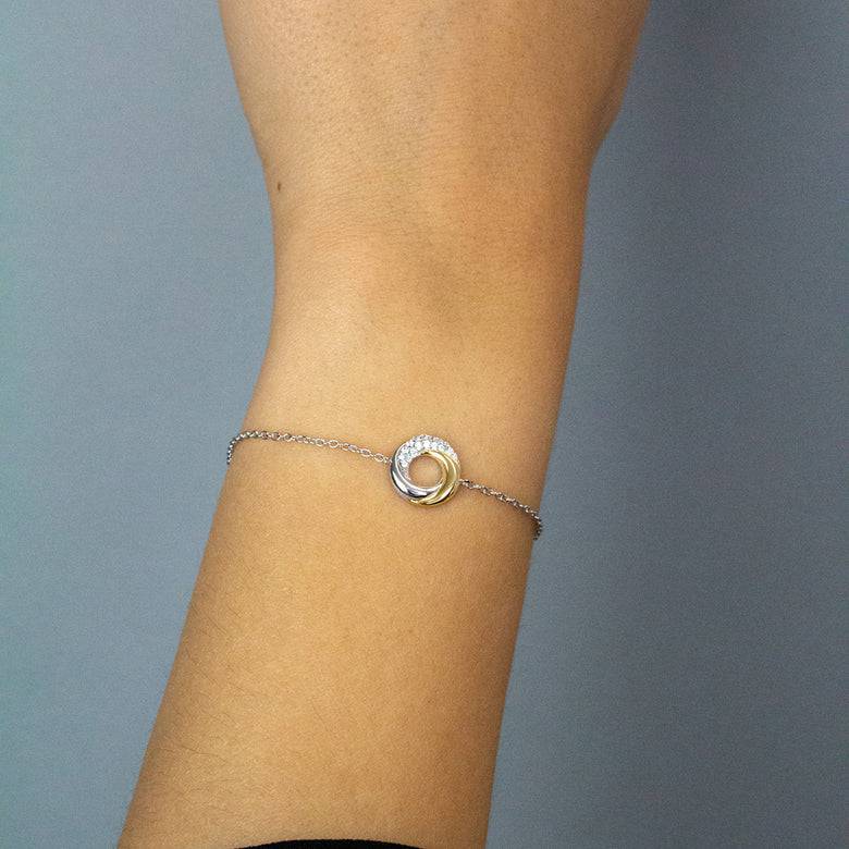 Nana Kay Modern Trio Armband Blended Großer Ausverkauf