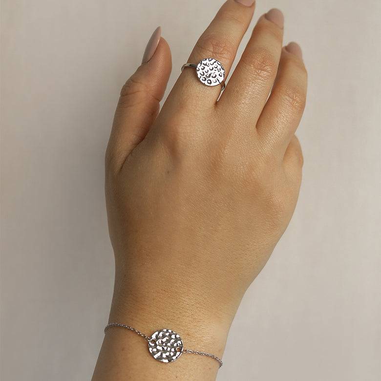 Nana Kay Modern Aztec Armband Tlaloc Silber Preisnachlass