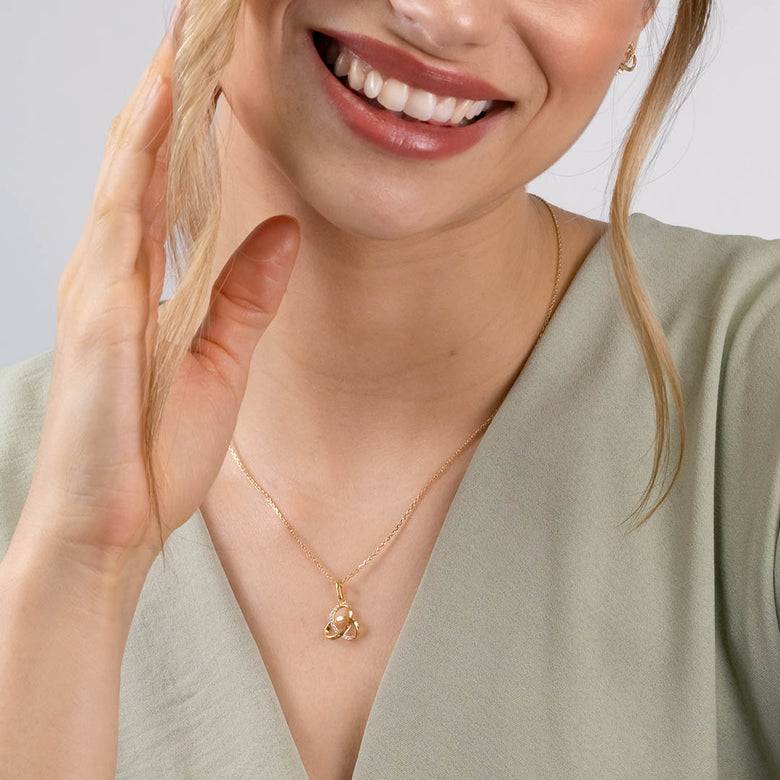 Nana Kay Echtgold Collier mêler Nur für heute