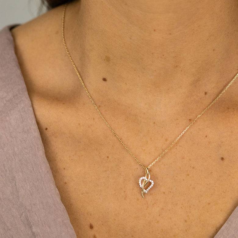 Nana Kay Echtgold Collier près du coeur Sonderangebot der Fabrik