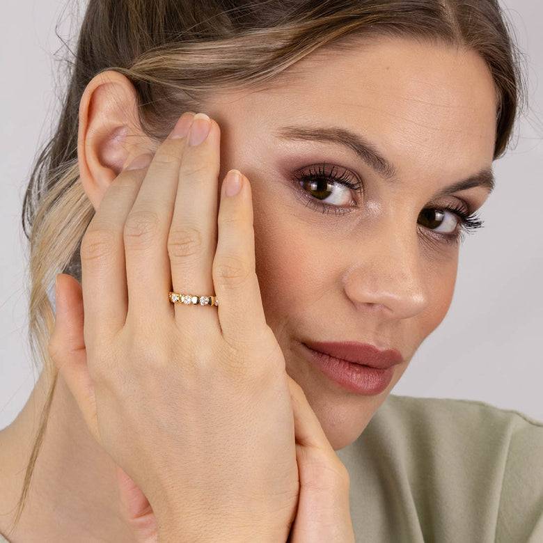 Nana Kay Echtgold Ring affidée Lagerräumung