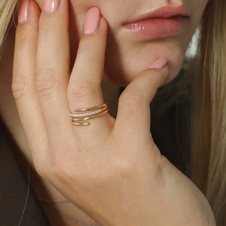 Nana Kay Echtgold Ring Charlène Große Rabatte