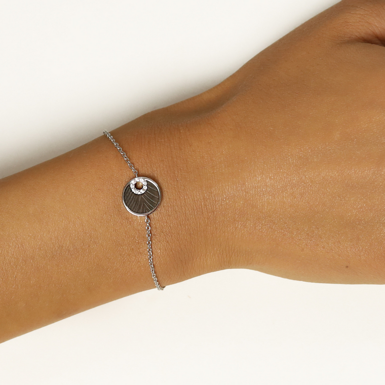 Nana Kay Shiny Circles Armband Shell Angebote