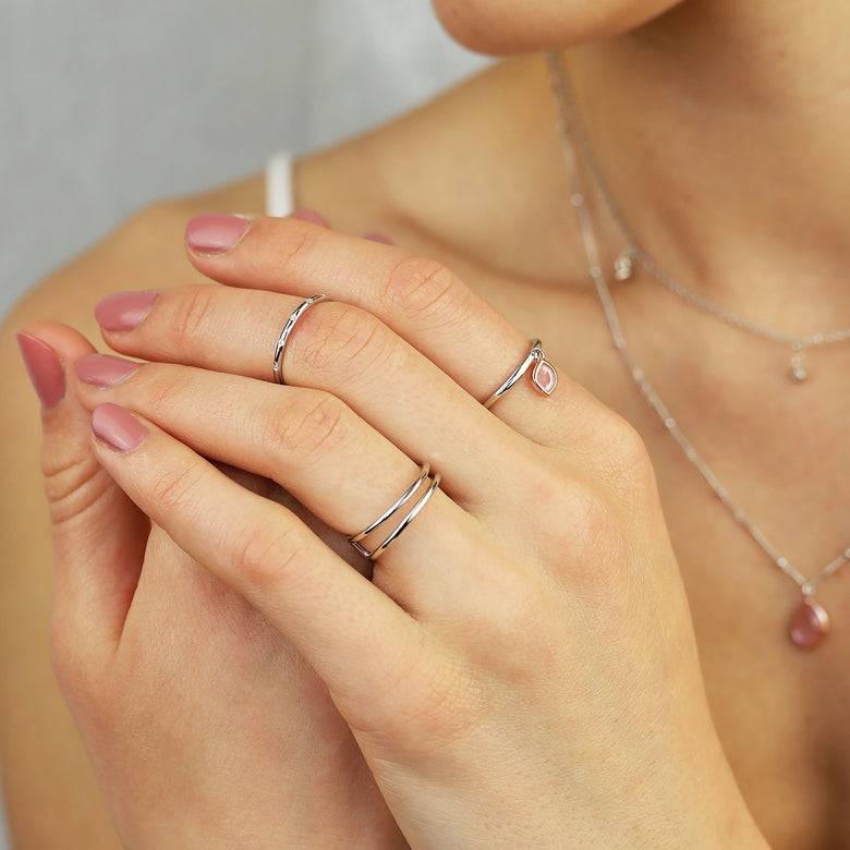 Nana Kay Colour Love Ring Crystal im Angebot