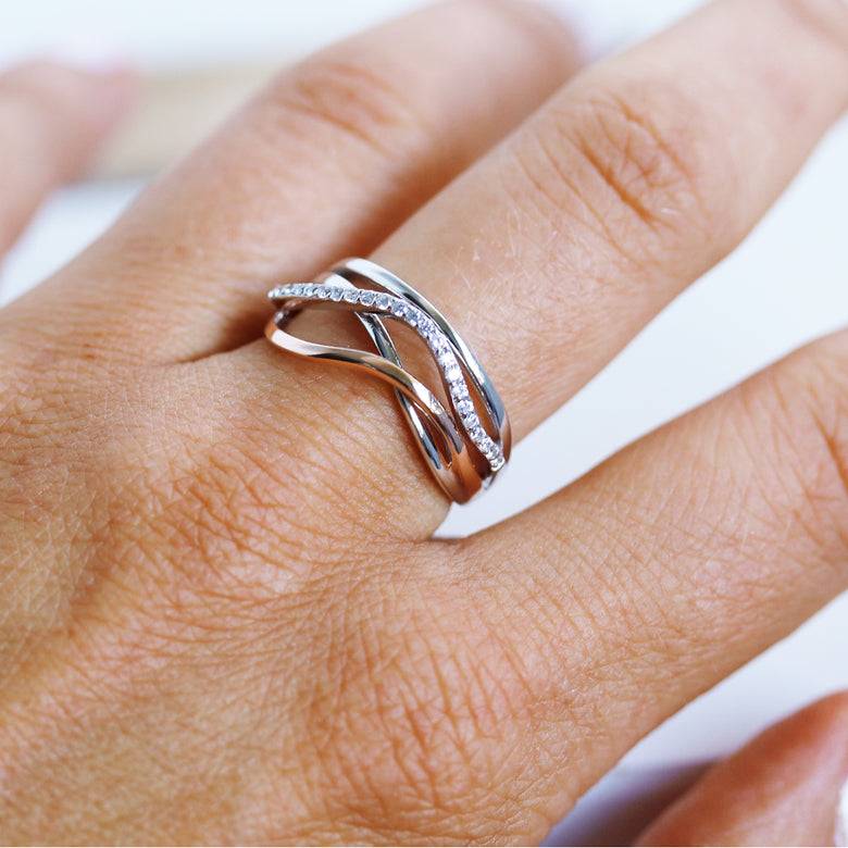 Nana Kay Swinging Silver Ring Eternity Online