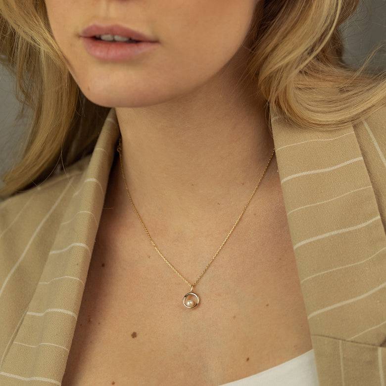 Nana Kay Echtgold Collier Champagne Begrenztes Angebot