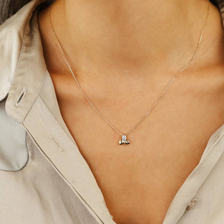 Nana Kay Echtgold Collier pépite Muttertagsangebot