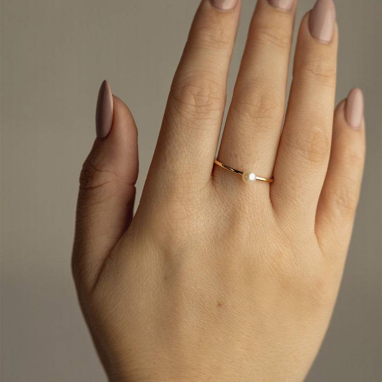 Nana Kay Echtgold Ring Champagne Günstig kaufen