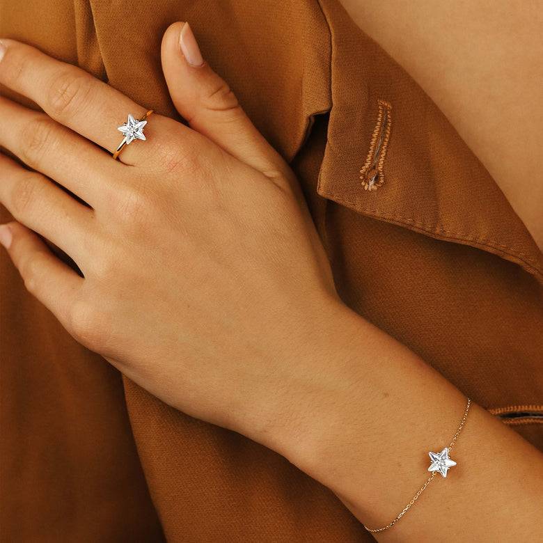 Nana Kay Echtgold Ring Stellaire Saisonschlussverkauf