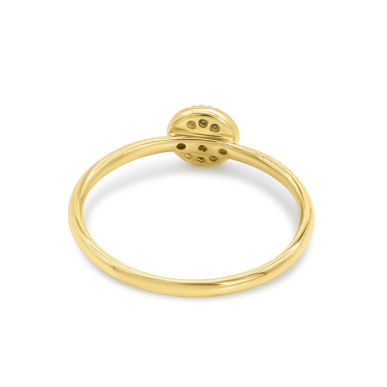 Nana Kay Echtgold Ring Halo Blitzangebot