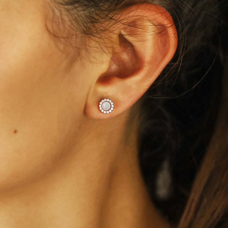 Nana Kay Shiny Circles Ohrstecker Gleam Schlussverkauf