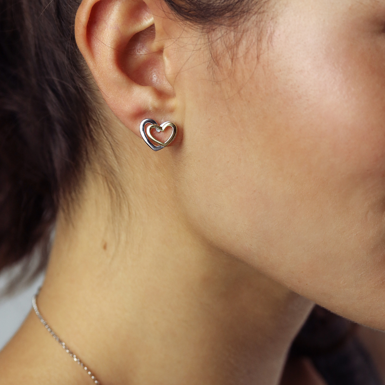 Nana Kay Double Happiness Ohrstecker Gold Super Sparpreis
