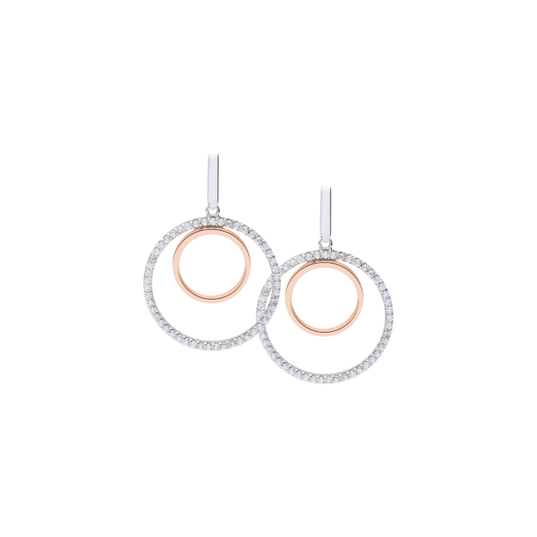 Nana Kay Swinging Silver Ohrringe Romance Wochenangebot