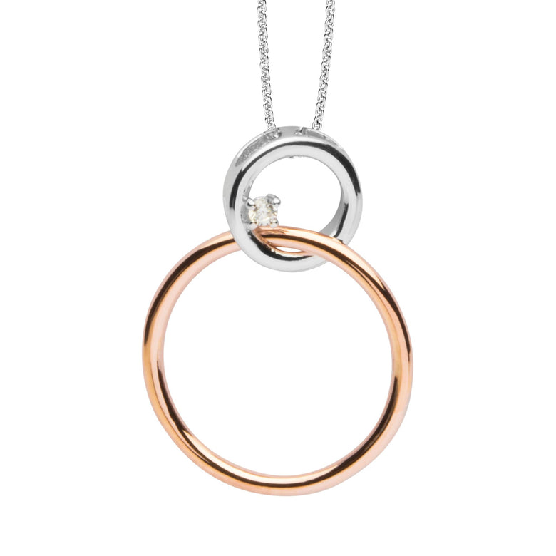 Nana Kay Swinging Silver Halskette Fiancé Rosé Kostenloser Versand international