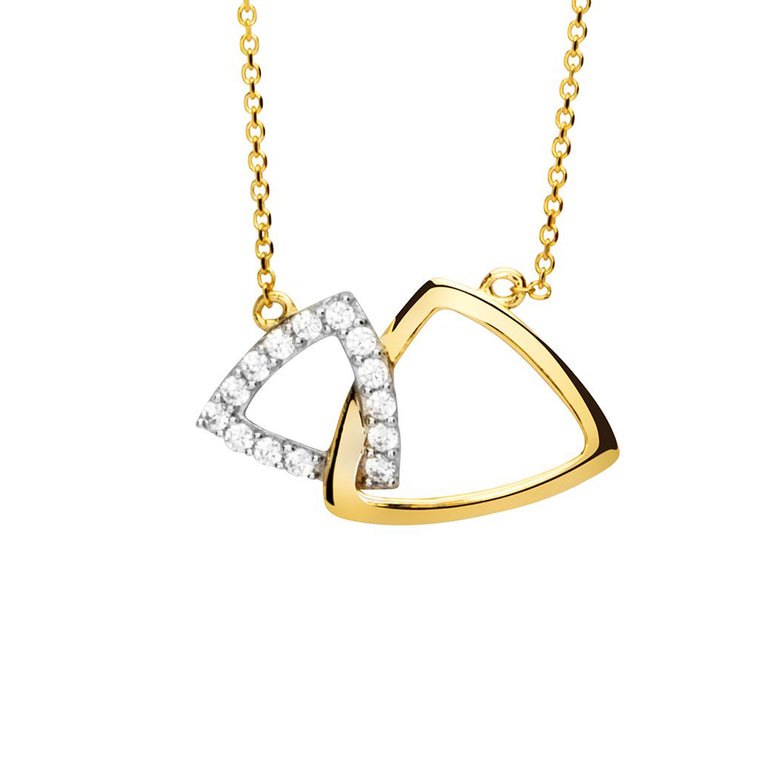 Nana Kay Echtgold Halskette Edged Super Sparpreis
