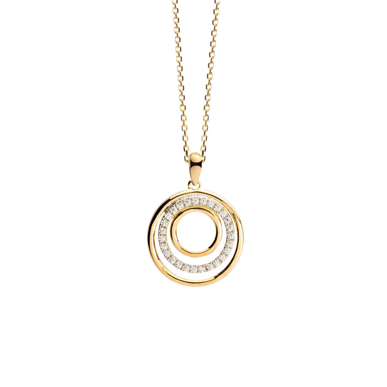 Nana Kay Echtgold Halskette Circles Wochenangebot
