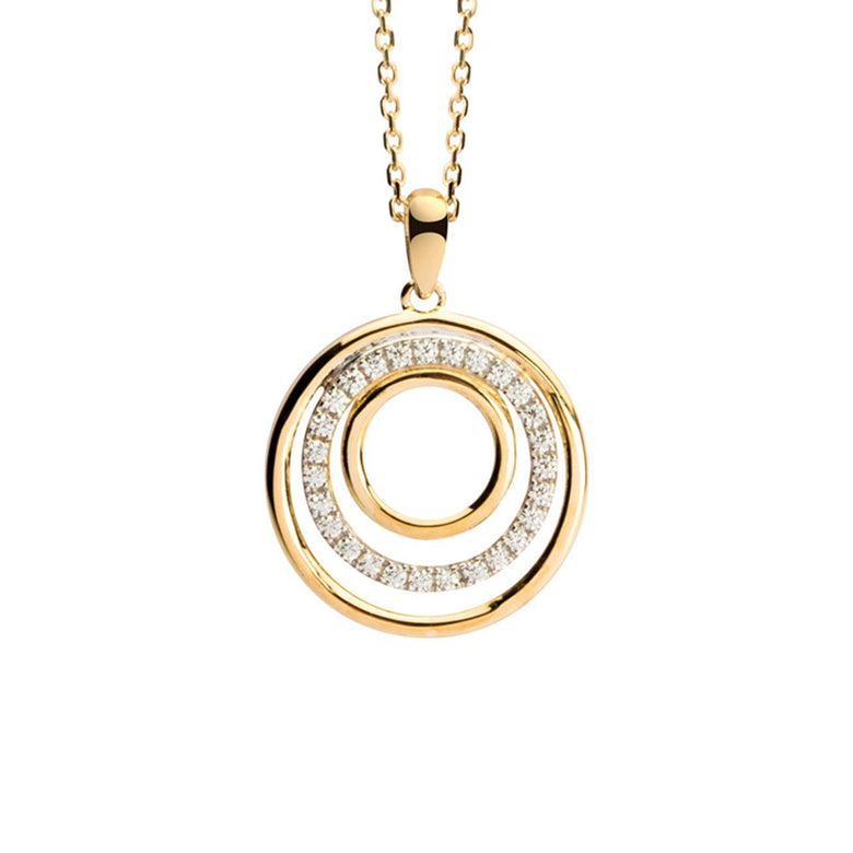 Nana Kay Echtgold Halskette Circles Wochenangebot