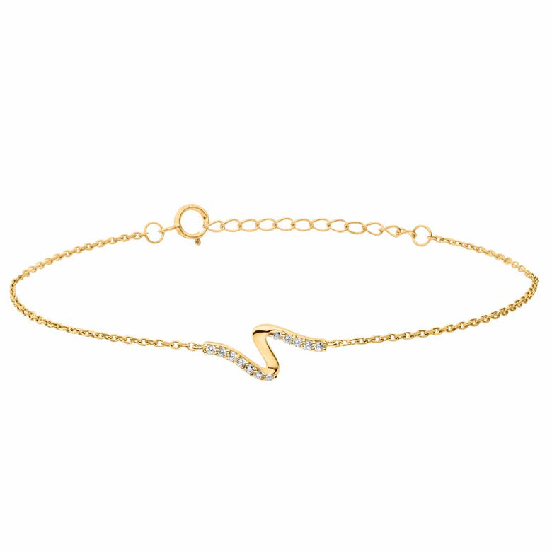 Nana Kay Echtgold Armband Enrouler Neueste Stile
