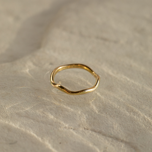 Paul Hewitt Waves Mono Ring Gold Tägliche Deals