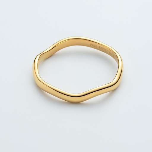 Paul Hewitt Waves Mono Ring Gold Tägliche Deals