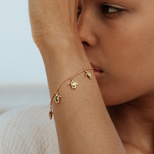Paul Hewitt Turtle World Turtle Day Armkette Gold Letzte 3 Tage