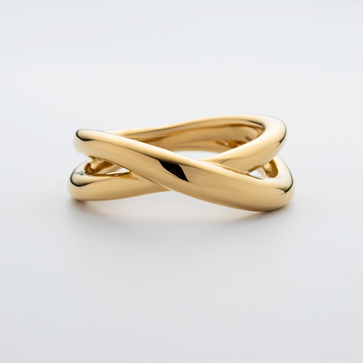 Paul Hewitt Waves Twisted Ring Gold Letzter Tag