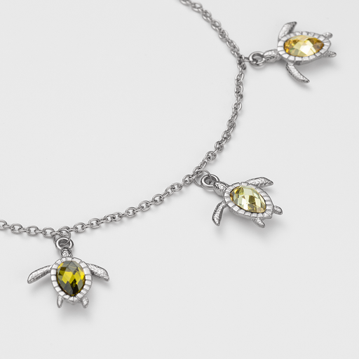 Paul Hewitt Turtle World Turtle Day Armkette Silber Sonderangebot der Fabrik