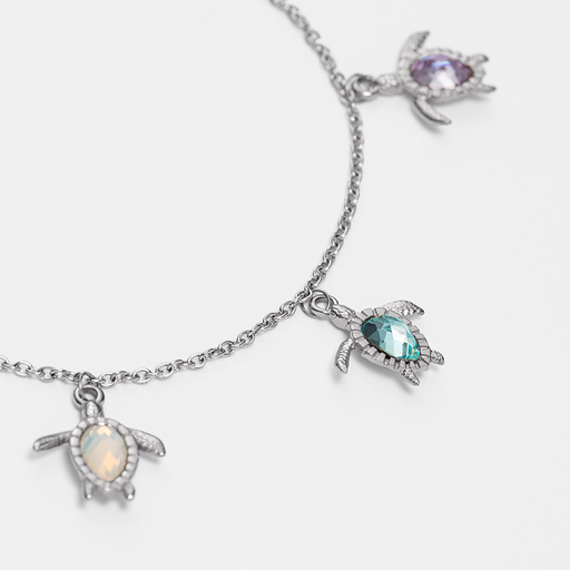 Paul Hewitt Turtle Rainbow Armkette Silber Kostenloser Versand international