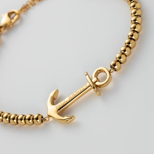 Paul Hewitt The Anchor Beads Armkette Gold Rabatte dieses Monats