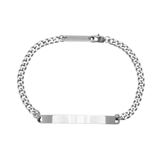 Paul Hewitt Men's Engravable ID Armkette Silber Günstiger Verkauf
