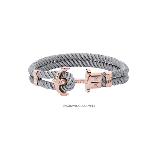 Paul Hewitt PHREP Armband Roségold Grau Valentinstagsangebot