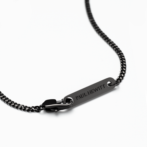 Paul Hewitt Men's Essential Halskette Schwarz Wochenangebot