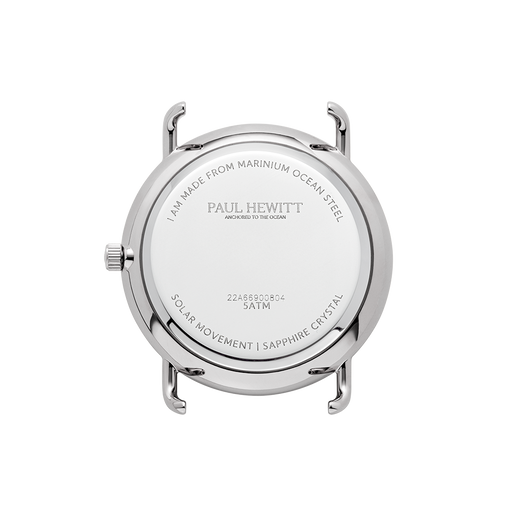 Paul Hewitt Sailor 39 mm Uhr Silber Weiß Begrenzte Freigabe