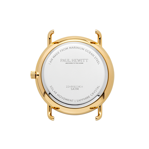Paul Hewitt Sailor 39 mm Uhr Gold Blau Letzte 3 Tage