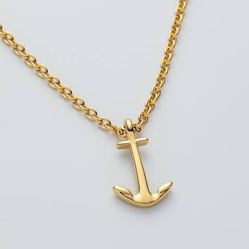 Paul Hewitt Men's Anchor Halskette Gold JETZT KAUFEN