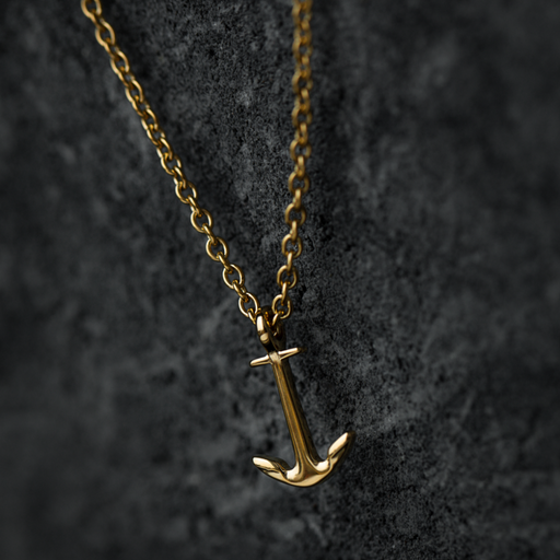 Paul Hewitt Men's Anchor Halskette Gold JETZT KAUFEN