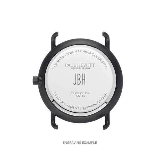Paul Hewitt Sailor 39 mm Uhr Schwarz Weiß Neueste Stile
