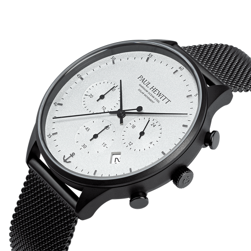 Paul Hewitt Chrono Uhr Schwarz Weiß Letzte 2 Tage