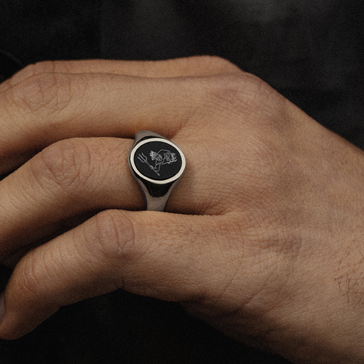 Paul Hewitt Men's Poseidon Ring Silber Bis zu 55% Rabatt