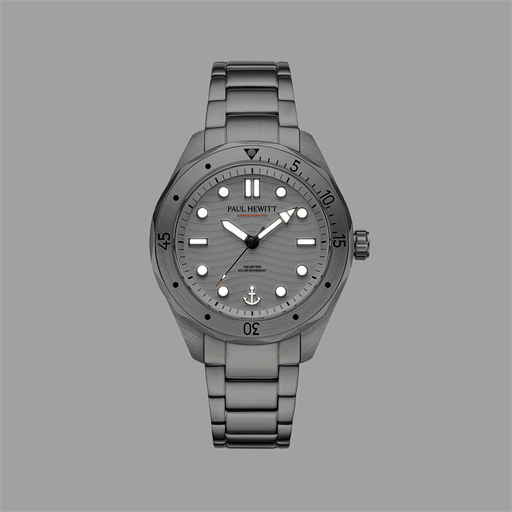 Paul Hewitt Ocean Diver Uhr Silber Weiß Clearance-Verkauf