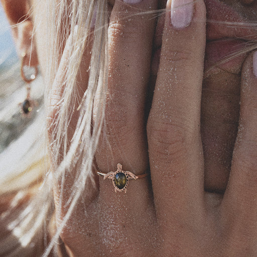 Paul Hewitt Turtle Ring Roségold Flash Sale