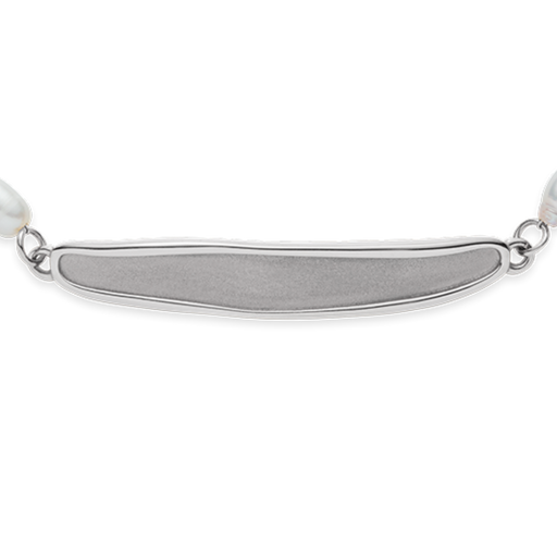 Paul Hewitt Engravable Plate Pearl Armkette Silber Osterangebot
