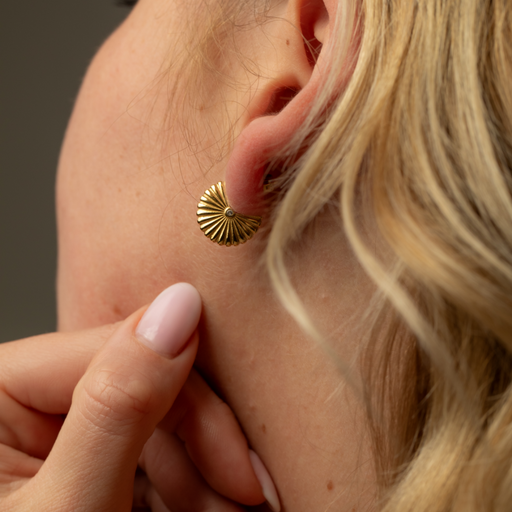 Paul Hewitt Scallop Ohrstecker Gold Neuheiten