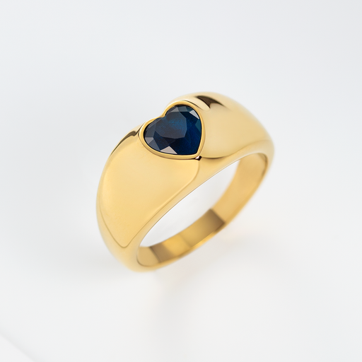 Paul Hewitt Bold Heart Ring Gold Saisonale Angebote
